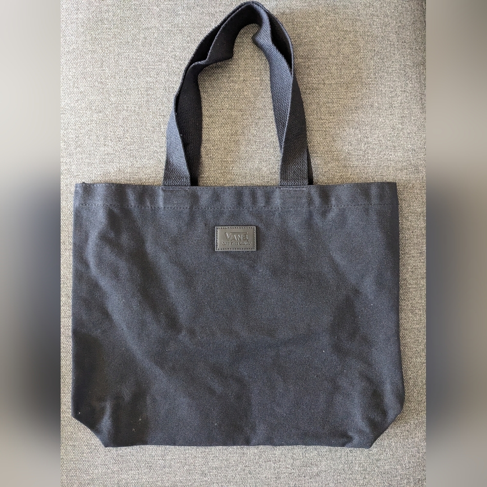 Vans Canvas Tote Bag Black